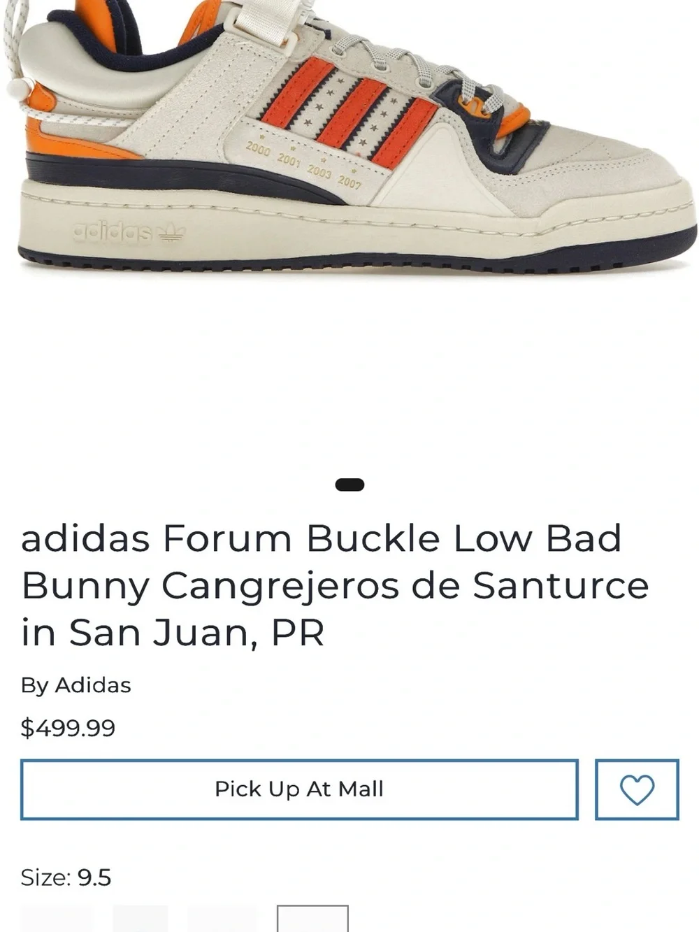 100% original Bad Bunny Buckle Low Limited edition